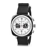 briston clubmaster vintage acetate BRISTON - Clubmaster Sport Acétate - Chronographe Noir Cadran Blanc