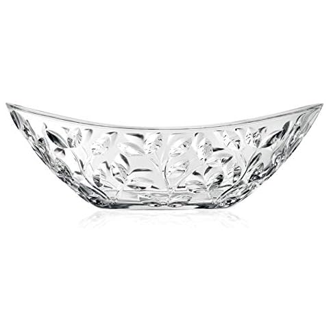 Lorenzo RCR Crystal Laurus Collection Oval Bowl Cover