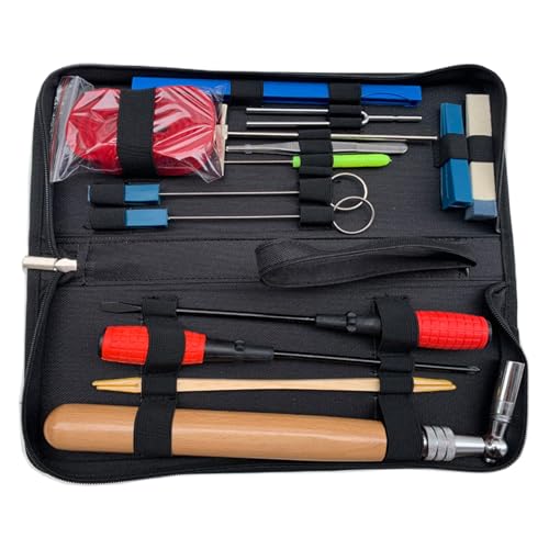 Kit d'accordage pour piano en acier et bois de jujubier avec sac