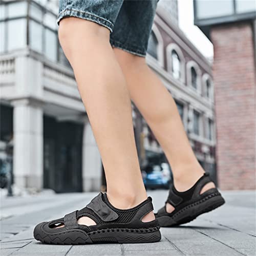 Men Shoes Casual Shoes Hiking Handmade Sandals Lightweight Non-Slip Driving Flats Climbing Outdoor Shoes Beach(39)4