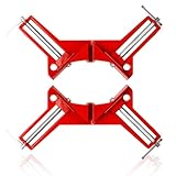 コーナー クランプ 2点セット アルミ合金 木工DIY 90° 直角 木工定規 直角定規 直角クランプ DIY 工具 クランプ