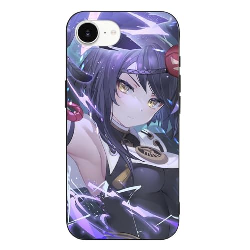 BFLiRuW iPhone 16 �p �P�[�X ���_ ����T�� ������� �L�����N�^�[�� iPhone 16 Plus Pro Max 16 E �p �J�o�[ �ω��� ����~�� �w��h�~ �Ռ��z�� �����h�~ �ϋv�� iPhone 16 E