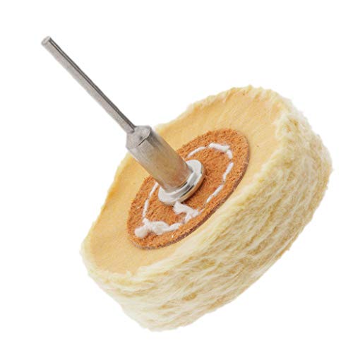 MERIGLARE Polimento de Polimento Profissional Roda Shanked Polisher Moedor Almofada Amarelo - Shanke
