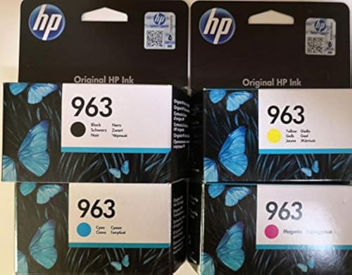Cartouches HP 963 anti bavures pour réparer les erreurs d'impression Officejet