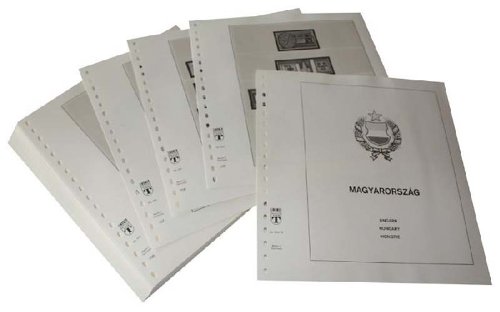 Feuilles pré-imprimées Hongrie 1976-1980 Lindner Das Original pour compléter album