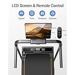 14% Incline Walking Pad Treadmills for Home Small, 4-in-1 Under Desk Treadmill with Handles, Foldable Treadmill with 2.5 HP Quiet Brushless, 330 LBS Capacity - Image 4