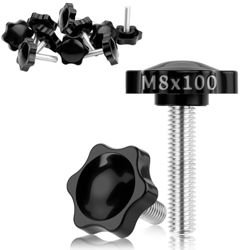 Vis moletée M8x100 mm pour ajuster vos machines et appareils d'atelier