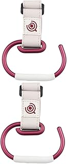 Zerodeko 2 Pçs Carrinho De Bebê Mochila Saco De Fraldas Ganchos De Carrinho Sacos De Fraldas Pendurados Sacos De Fraldas Ganchos Sacos De Fraldas De Bebê Ganchos Acessórios De Carrinho