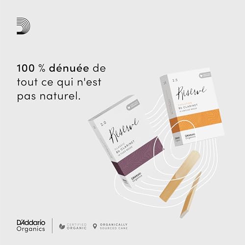 Anches de Clarinette Eb D'Addario pour vos répétitions et concerts
