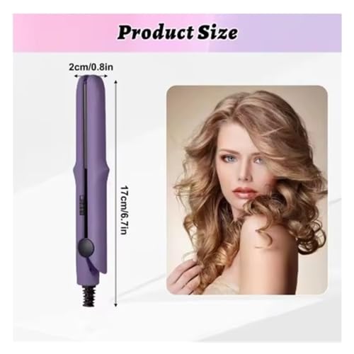 Plancha y Rizador 2 en 1 Mini Dual Purpose Curling Iron miniatura 6