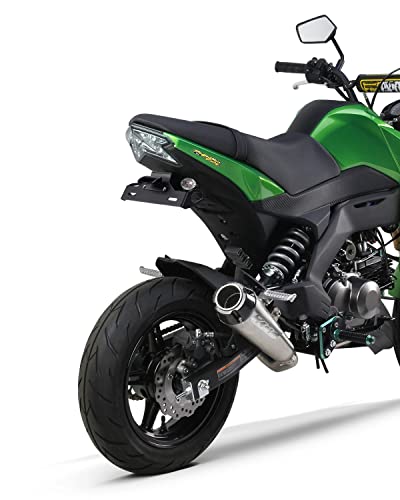 Kemimoto Z125 Fender Eliminator Compatible With Z125 Pro License Plate Bracket Tail Tidy 2015 2016 2017 2018 2019 2020 2021 2022 2023 Compatible With Led License Plate Light #TOP5