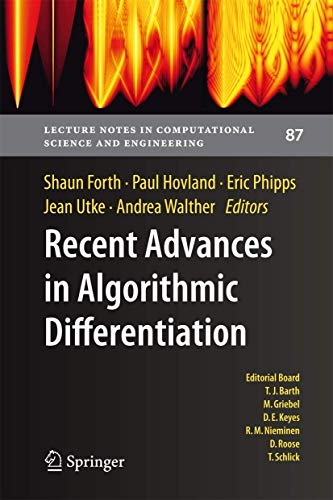 Recent Advances in Algorithmic Differentiation: 87 (Lecture Notes in Computational Science and Engineering) view 2