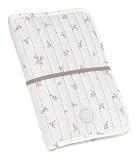 LÄSSIG Wickeltasche Changing Pouch Miracle of Nature Leaves creme