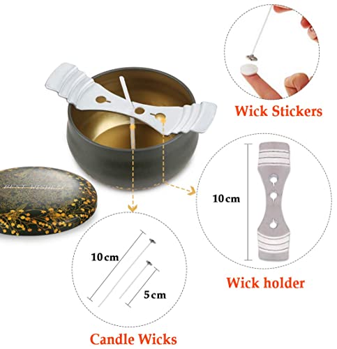 Genround Kerzen Selber Machen Set, 85 Stück Duftkerze Geschenke Set, Kerzenherstellung Set, Candle Making Kit Enthält… – Bild 6