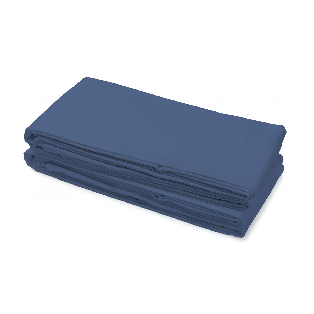 Home Linge Passion | Prześcieradło płaskie - 1 sztuka | 100% bawełna - 57 nici | 2 osoby - 240 x 300 cm | Intensywny niebieski HP-62647
