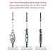 ANBOO 2Pack Touch-Free Triangle Microfiber Dirt Grip Mop Pad Replacement for Shark Lift-Away Pro/Genius Steam Pocket Mop System S3973 S3973D S5002 S5003 S6001 S6002 S6003