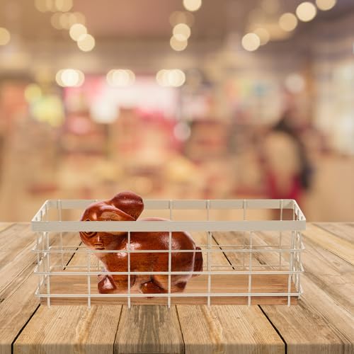 Cesta de hierro de gran capacidad para almacenar objetos del hogar de forma ordenada 6