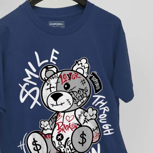Image of DopeSkill Graphic Tee Streetwear Hip Hop Hypebeast Street Style Unisex T-Shirt Sneaker Colour Matching Shirts Cute Graphic