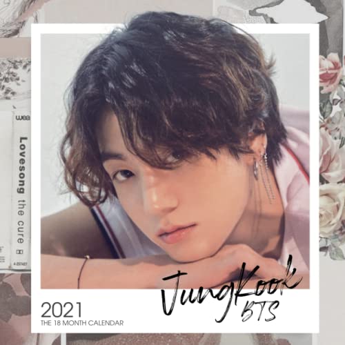 JungKook BTS 2022 Calendar: JungKook BTS 2022 OFFICIAL Planner with Monthly Tabs and Notes Section. JungKook BTS Monthly Square Calendar with 18 Exclusive Photos