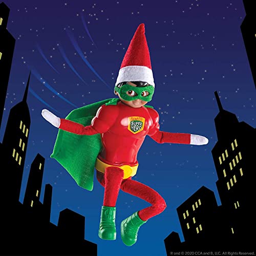 The Elf On The Shelf Claus Couture Set Of 5: I'm So Fly Pjs, Holly Days Dress, Clausmonaut, Mighty Superhero, And Glitzy Gala Gown #TOP5