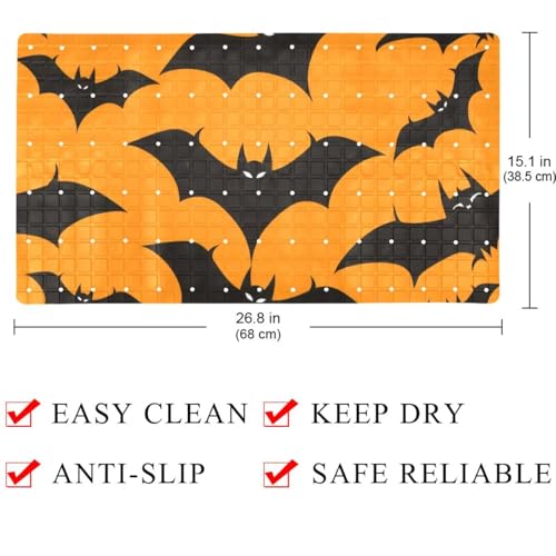 Tapis de bain antidérapant lavable en machine pour une sécurité optimale - 5