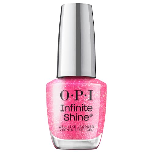 OPI Infinite Shine Nail Polish OPI'm Dreaming Collection - Glossed in Your Thoughts – Glitzer Nagellack Pink - Gel Nagellack ohne UV Lampe (15ml)
