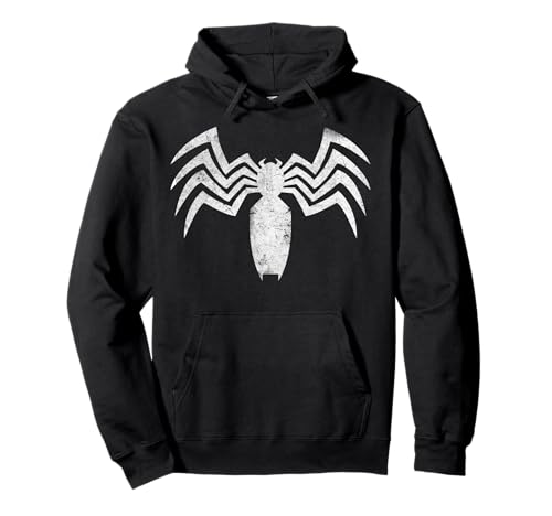 Marvel Comics Classic Graphic Distressed Claw Venom Logo Pullover Hoodie