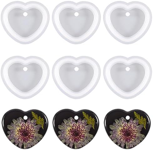 Set 9 Stampi In Silicone Per Scacchi | Per Resina Epossidica | Fai Da Te | HOINCO - Foto 8