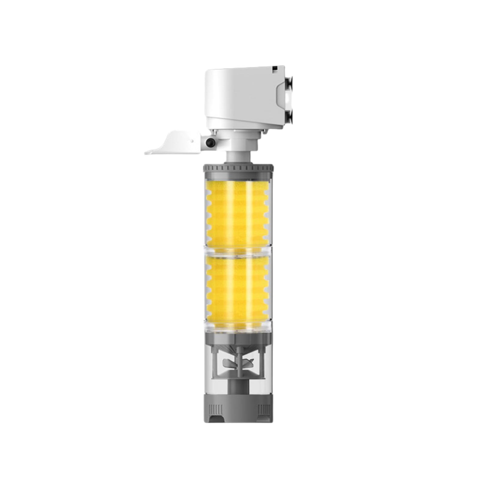 Multifunktionaler Pumpenfilter für zirkulierendes Wasser, leiser Filter, Innenfilter für Aquarien, Wasserzirkulationen