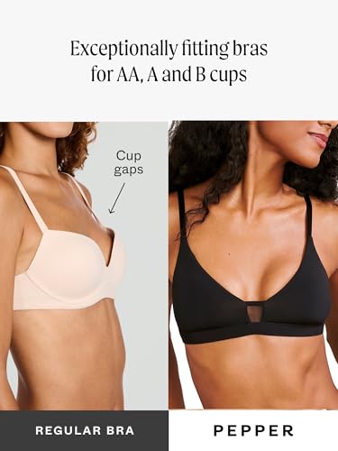 Image of Pepper Bra | Limitless Wirefree Scoop Bra for Women, Relaxed Fit, Ultra Comfy Bra Without Gaps (30A-40B)