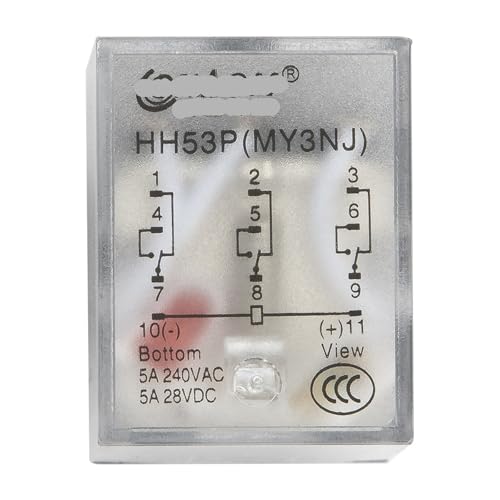 Relé electromagnético HH53PL para sustitución rápida de módulos quemados de 110V 2