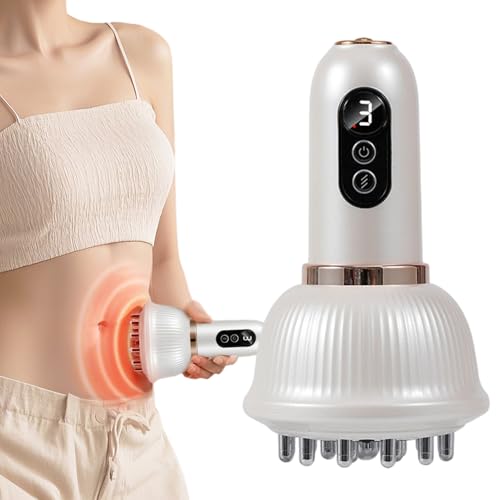 Outil de drainage lymphatique sans fil avec 18 têtes pour masser le corps
