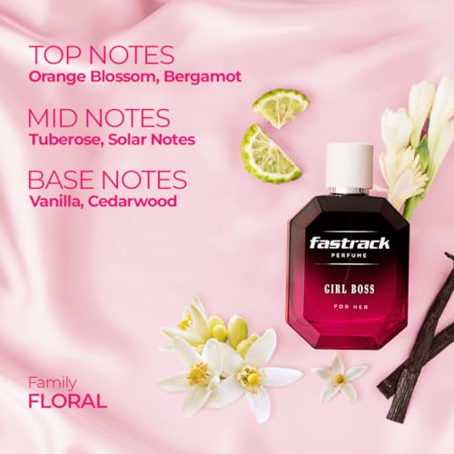 Fastrack Perfume Girl Boss |Perfume for women 100 ml EDP |Long