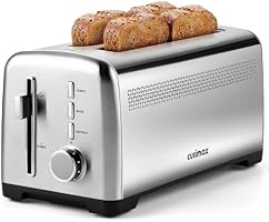 CUSIMAX Long Slot 4 Slice toaster