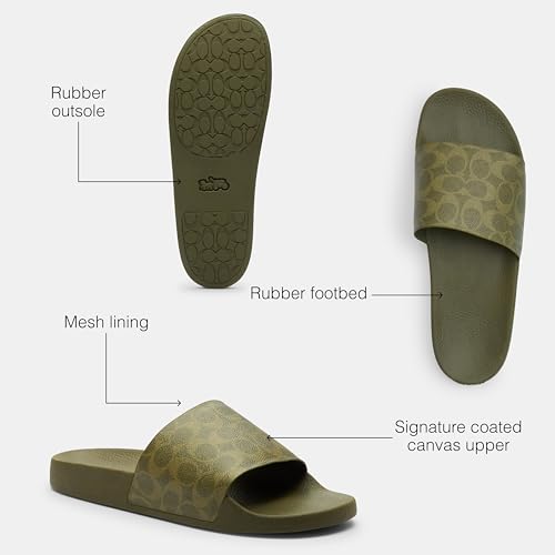 Image of COACH mens Slide Sandal