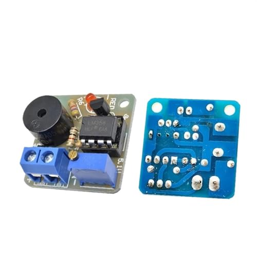 12V Accumulator Storage Battery Low Voltage Undervoltage Overcharge Discharge Sound Alarm Buzzer Protection Board