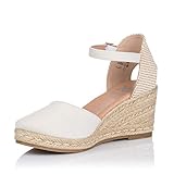 Suela antideslizante XTI 43588, Sandalias con cuña Mujer, Hielo, 39 EU