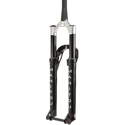 شوكة تعليق Manitou R8 Pro - 29 بوصة، 120 مم، 15 x 110 مم، إزاحة 44 مم، قفل التاج، أسود/فضي