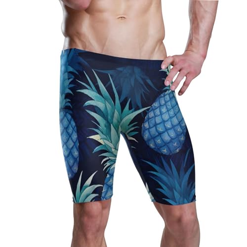 UMIRIKO Pineapple Fruit Men's Swimsuit Swim Jammers L B0400992