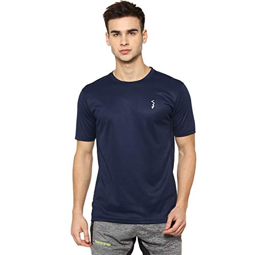 Image of CAHOOT Men's Activewear T-Shirt for Casual Wear | Crew Neck | Short Sleeve | Pull On Closure | Jersey T-Shirt Crafted with Comfort Fit for Everyday Wear