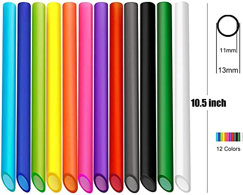 ALINK 10 Triatan Pitillos Reutilizables + 12 Boba miniatura 7