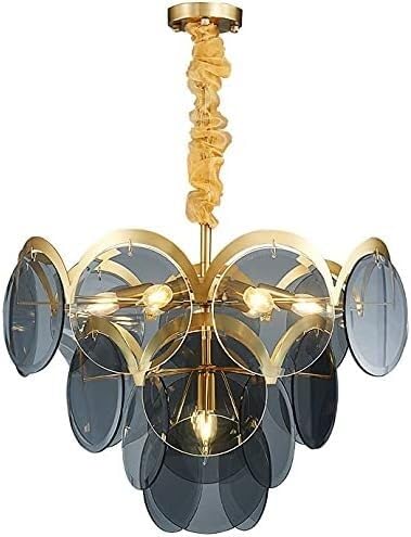Lustres en cristal modernes : lampes suspendues LED d'exception en hauteur
