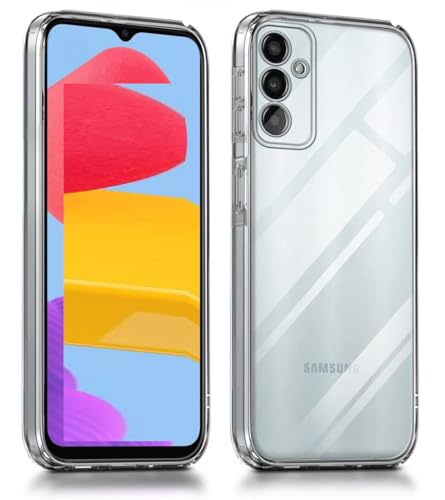 Image of COVERBLACK Rubber Back Cover for Samsung A15 5G -SM-A156E - Transparent