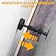 Riisoyu 4 Stück Anti Shake Bettrahmen, 84-110mm Verstellbarer Gewinde Bettrahmen Adjustable Bett Abstandhalter Wand Kopfteil Stopper Betten Stabilisator Nachttisch-Schüttel-Werkzeug für Schränke Sofas