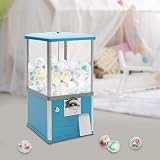 Distributore Automatico di Caramelle Economico, Enorme capacità di Carico, Distributore di Caramelle per Caramelle, Dispenser di Caramelle a Gettoni da 25 Centesimi per Gadget da 1,77"-1,97",Blue