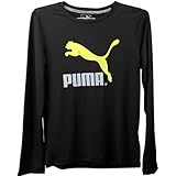PUMA Baby Boys' No 1 Long Sleeve Logo Tee
