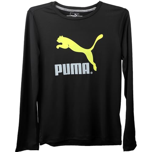 PUMA Baby Boys' No 1 Long Sleeve Logo Tee