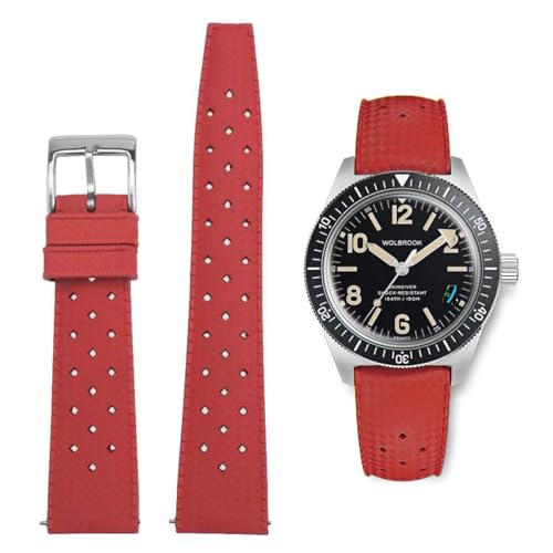 [AIYIRUO] FKMS voh tbfSoh vxg 20mm tbfS Mѕ rvxg 18mm 20mm 22mm_ʋCϋv FKMS ^xg ւxg Swatch X BlancpainɂKĂ