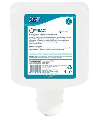 OxyBAC Foam wash 1 liter, doos à 6 patronen Cover