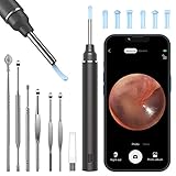 【Multifuncional & Fuerte Compatibilidad】: VITCOCO Wifi otoscopio adecuado para visualización canal auditivo, boca, encías, cavidad nasal, cuero cabelludo, cabello raíces y cuerpo otras partes, puede satisfacer sus diferentes necesidades. Otoscopio totalmente compatible con teléfonos inteligentes, tabletas, iOS y Android (excepto sistemas Windows).